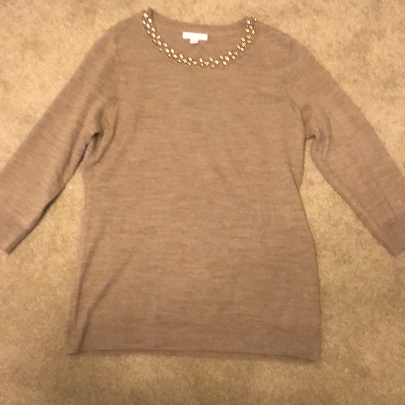 New York & Company Sweaters - New York and Company jeweled sweater.